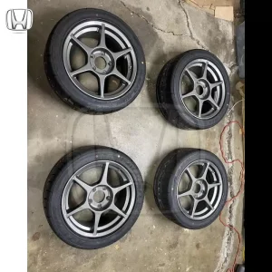 Set of Buddy Club P1 Rims. – Rare Honda Part