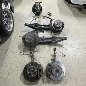 Ex sedan complete front spindles with st – Rare Honda Part