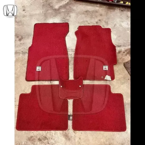 Red EK9 TYPE-R FLOOR MATS – Rare Honda Part