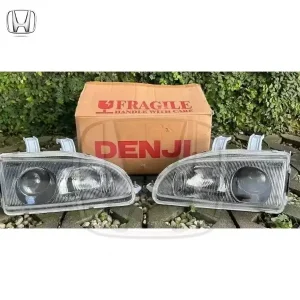 New condition genuine Denji headlights f – Rare Honda Part