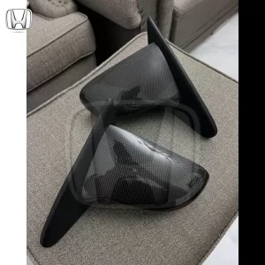 Carbon fibre Side Mirror with pad for EG – Rare Honda Part