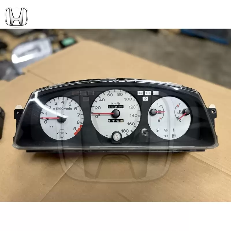 92-95 Honda EG White Face Gauge Cluster – Rare Honda Part