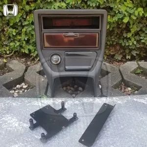 Black Double Din Centre Console – Rare Honda Part