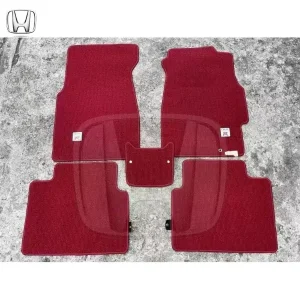 EK9 Type R Floor Matt Red Color – Rare Honda Part