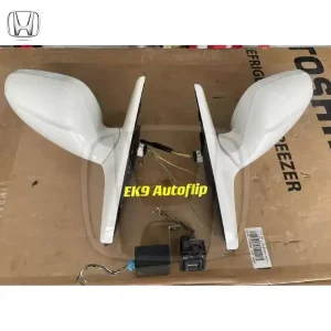 Ek9 Autoflip mirrors, sold with pigtail, – Rare Honda Part