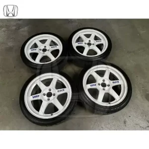 Volk Rays TE37 OG 17×7.5 +40 4×100 Origi – Rare Honda Part