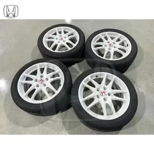 DC5 Type R wheels With Continental tires – Rare Honda Part