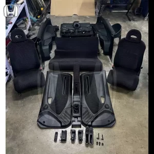 EG6 SiR-II INTERIOR Checkered Fabric – Rare Honda Part