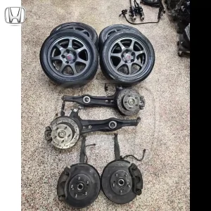 TYPE R 5 LUG CONVERSION AND RIMS FOR EK/ – Rare Honda Part
