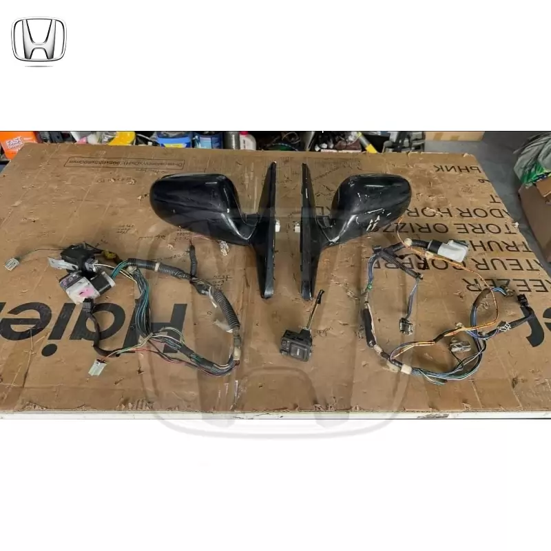 96-00 EK Auto flip side Mirrors. – Rare Honda Part