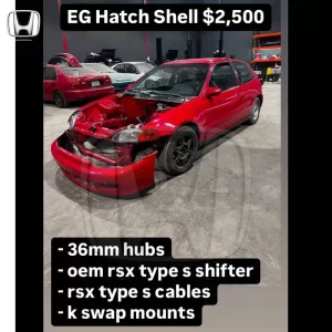 EG Hatch Shell – Rare Honda Part